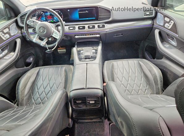 4JGFD6BB6MA185375 2021 MERCEDES-BENZ GLE White ხელსაწყოთა პანელის ხედი