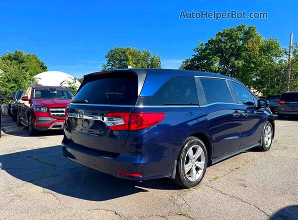 5FNRL6H72KB032665 2019 HONDA ODYSSEY Blue წინა ხედი