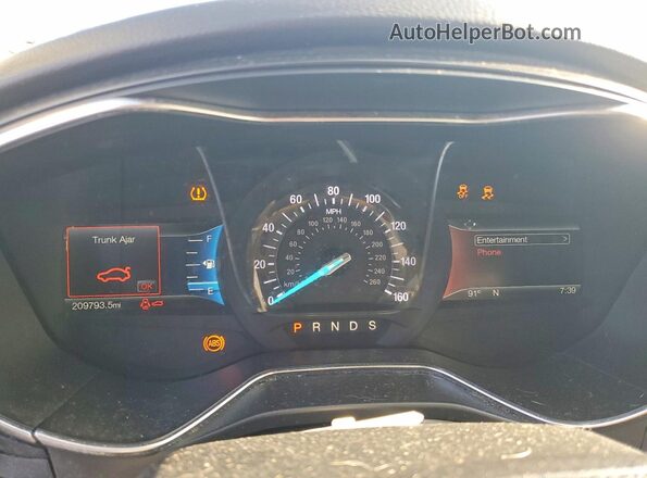 3FA6P0D94JR137254 2018 FORD FUSION Gray Вид задніх сидінь