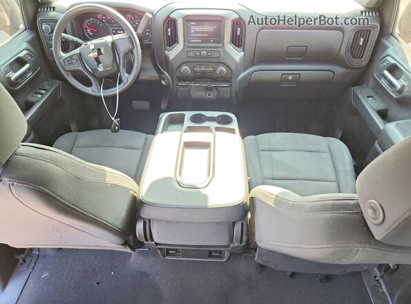 1GCPDAEK2RZ292472 2024 CHEVROLET SILVERADO Black Սարքավորումների վահանակի տեսք