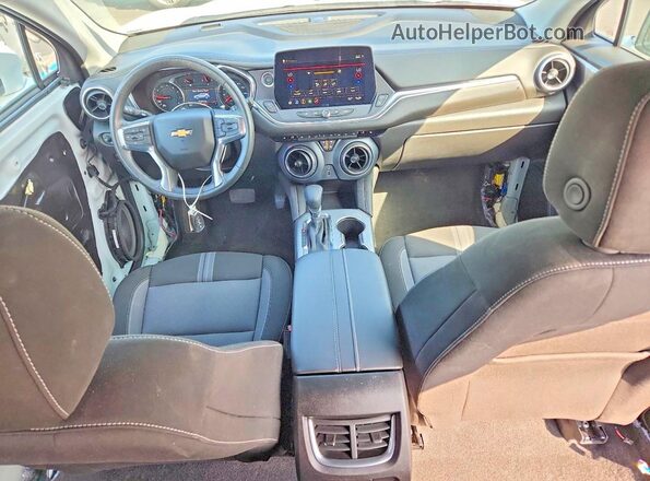 3GNKBHR4XSS230039 2025 CHEVROLET BLAZER White Instrument cluster view