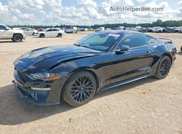 1FA6P8CF5N5112412 2022 FORD MUSTANG Black უკანა მარცხენა