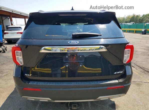 1FMSK8DH0PGC03260 2023 FORD EXPLORER Black Вид салону спереду