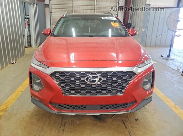 5NMS33AD2LH212423 2020 HYUNDAI SANTA FE Orange Vista trasera