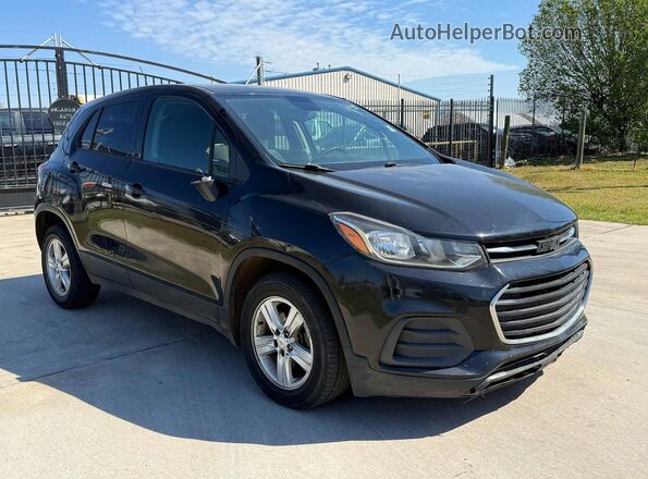 KL7CJKSBXLB085648 2020 CHEVROLET TRAX Black Trasero izquierdo
