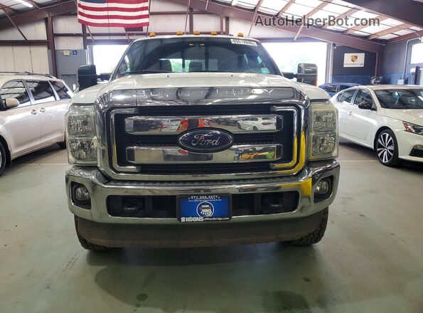 1FT8W3B61GEA88817 2016 FORD F350 Белый Вид сзади