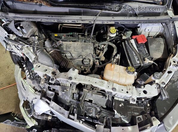 KL7CJLSB9KB819152 2019 CHEVROLET TRAX Серебряный Вид подкапотного пространства