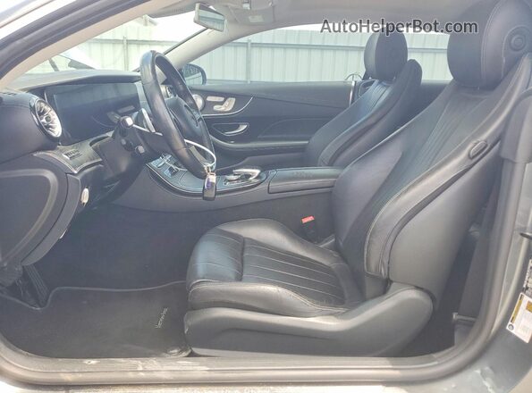 WDD1J6GB7JF008645 2018 MERCEDES-BENZ E Gray წინა პანელის ხედი