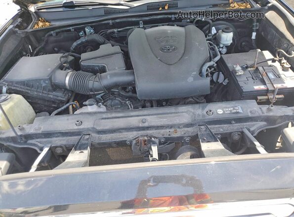 3TMEZ5CN5KM081609 2019 TOYOTA TACOMA Black Widok komory silnika
