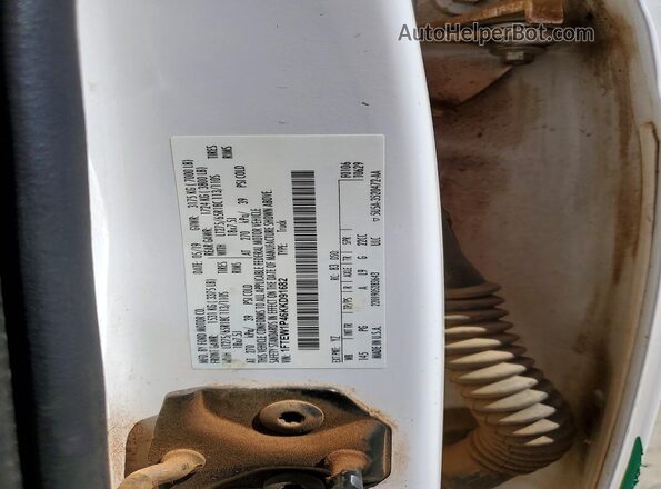 1FTEW1P46KKD91682 2019 FORD F150 White VIN sticker view