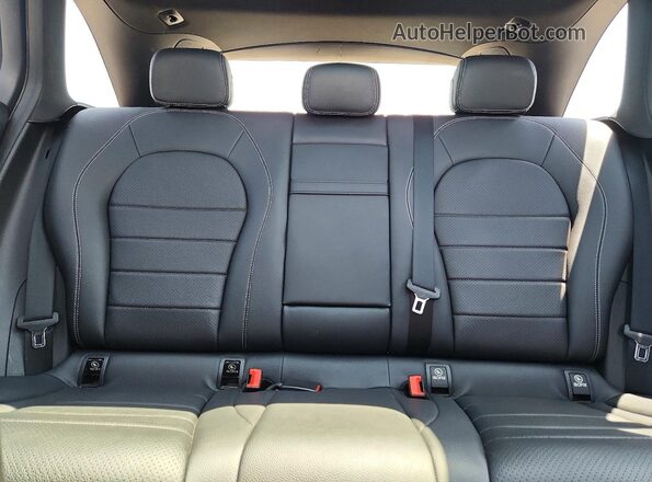 W1N0G8DBXMG006741 2021 MERCEDES-BENZ GLC-CLASS Black Rear interior view