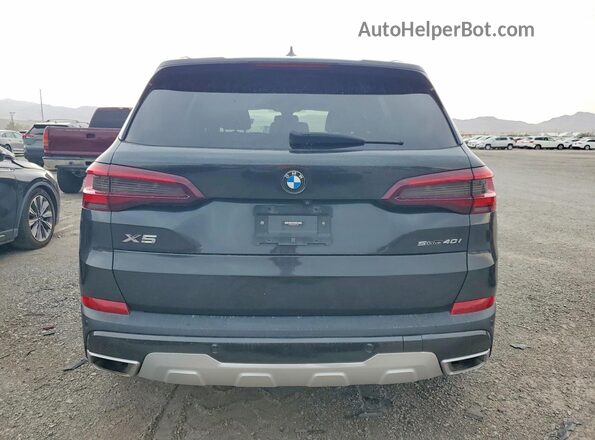 5UXCR4C09P9N44636 2023 BMW X5 Gray Вид салону спереду