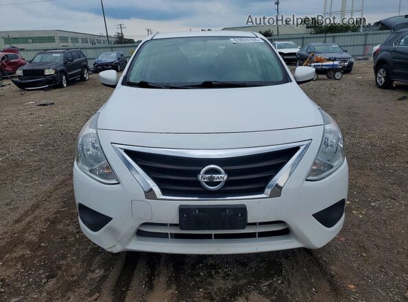3N1CN7AP0KL850609 2019 NISSAN VERSA White Vista trasera