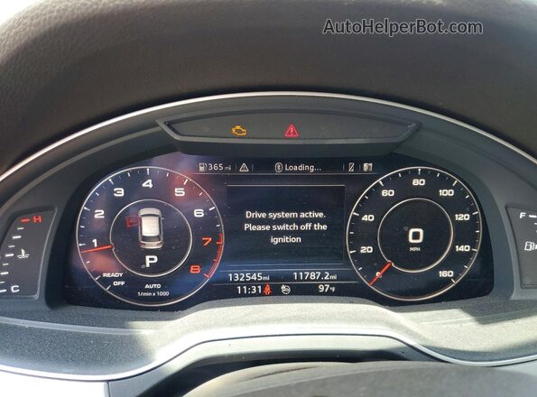 WA1LHAF73JD006816 2018 AUDI Q7 Blue Widok tylnych siedzeń