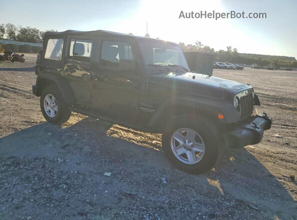 1C4BJWDG8HL630021 2017 JEEP WRANGLER Черный Вид спереди