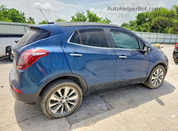 KL4CJASB6KB787696 2019 BUICK ENCORE Blue Front right