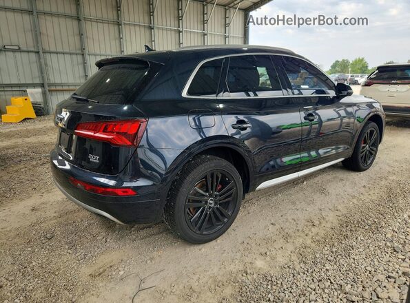 WA1BNAFY7J2178694 2018 AUDI Q5 Blue Front right