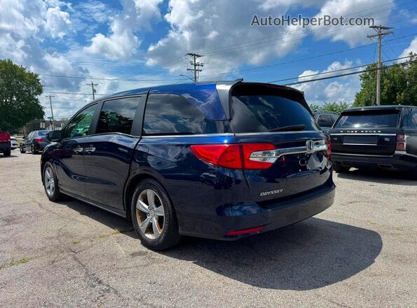 5FNRL6H59JB071475 2018 HONDA ODYSSEY Blue უკანა მარჯვენა
