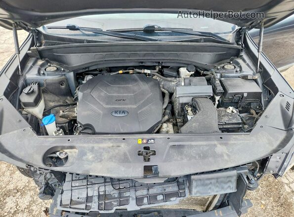 5XYP2DHC0LG015854 2020 KIA TELLURIDE Gray Вид підкапотного простору
