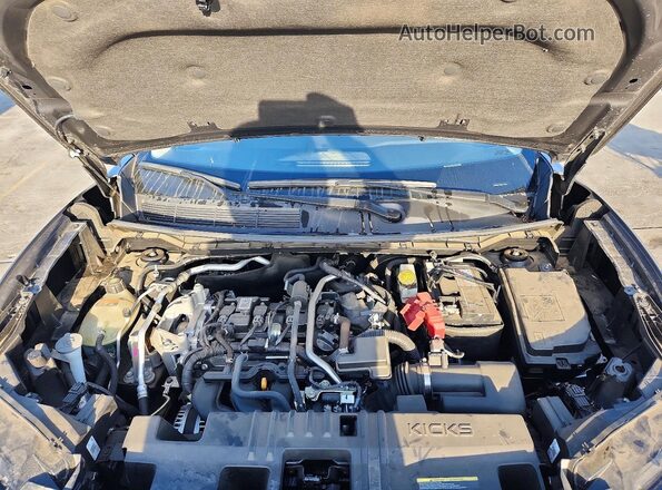 3N8AP6CA0SL336619 2025 NISSAN KICKS Gray Widok naklejki z numerem VIN