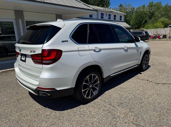 5UXKT0C56H0S80458 2017 BMW X5 White Front right