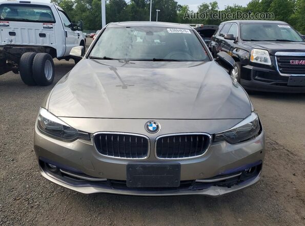 WBA8E3G53GNU05187 2016 BMW 3 SERIES Желто-коричневый Вид сзади