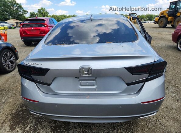 1HGCV1F55NA061127 2022 HONDA ACCORD Silver Widok wnętrza z przodu