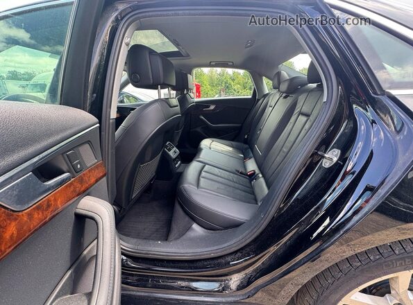 WAUENAF48KN002542 2019 AUDI A4 Black Widok wnętrza 360 stopni