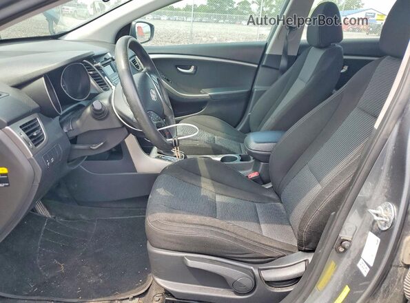 KMHD35LH0HU352728 2017 HYUNDAI ELANTRA Gray Widok deski rozdzielczej
