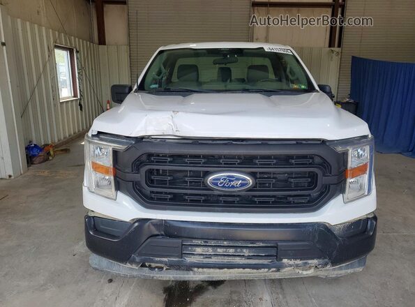 1FTMF1EB4NKE27564 2022 FORD F150 White Widok z tyłu