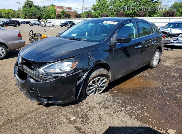 3N1AB7AP8GY260040 2016 NISSAN SENTRA Black Հետևի ձախ