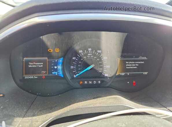 2FMPK3K8XGBB78628 2016 FORD EDGE Белый Вид задних сидений