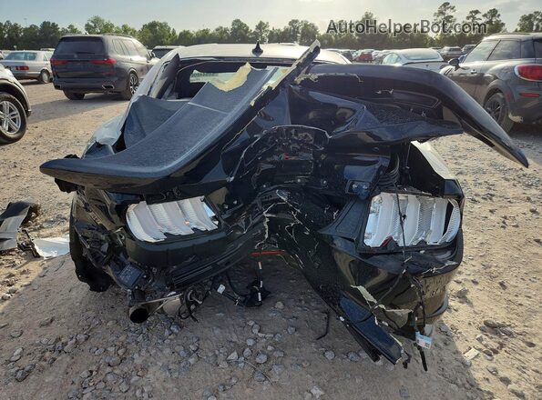 1FA6P8CFXN5144353 2022 FORD MUSTANG Black Widok wnętrza z przodu