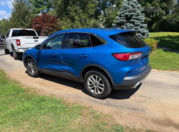 1FMCU9G69LUC41483 2020 FORD ESCAPE Blue Trasero derecho