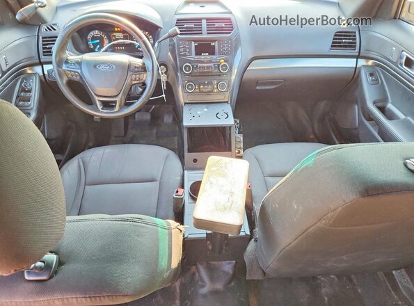 1FM5K8AR2JGC17212 2018 FORD EXPLORER Black Vista del cuadro de instrumentos