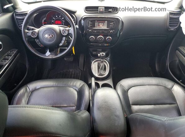 KNDJX3A54G7858407 2016 KIA SOUL Silver Սարքավորումների վահանակի տեսք