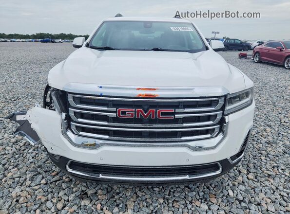 1GKKNMLS5MZ202627 2021 GMC ACADIA White Widok z tyłu