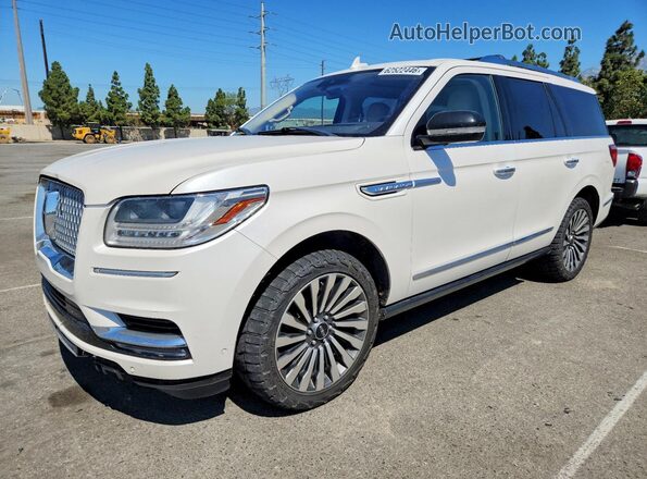 5LMJJ2LT6JEL14283 2018 LINCOLN NAVIGATOR White Հետևի ձախ