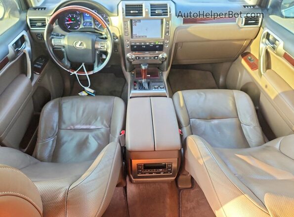 JTJBM7FX7G5138090 2016 LEXUS GX White ხელსაწყოთა პანელის ხედი
