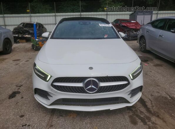 W1K3G4EB0LJ202819 2020 MERCEDES-BENZ A White Rear view
