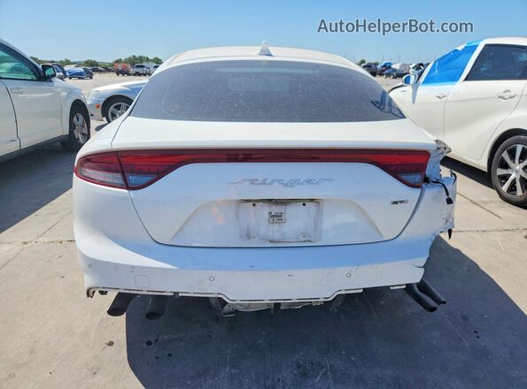 KNAE35LD9P6131084 2023 KIA STINGER White Widok wnętrza z przodu