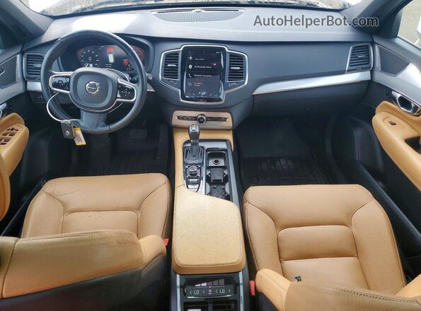YV4A22PK6G1067267 2016 VOLVO XC90 White Widok zestawu wskaźników