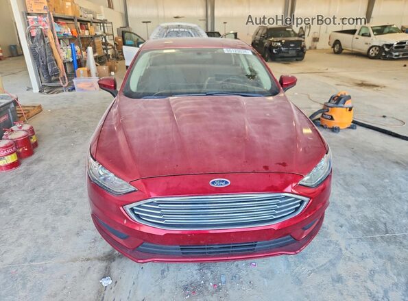3FA6P0HD3HR257779 2017 FORD FUSION Maroon Vista trasera