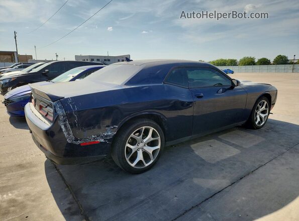 2C3CDZAG1GH322156 2016 DODGE CHALLENGER Blue Front right