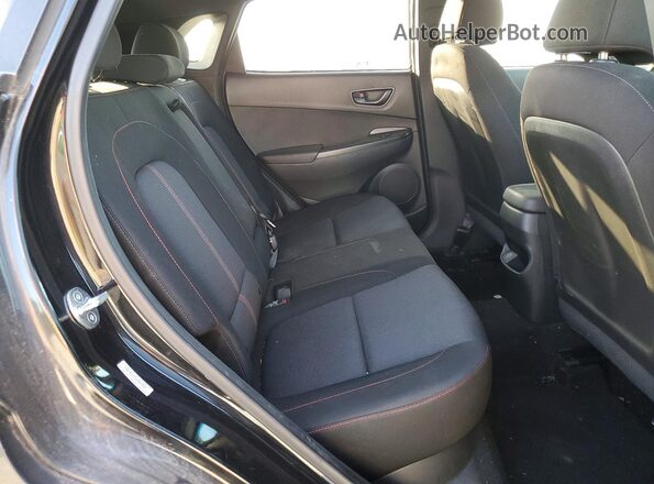 KM8K3CA37PU007438 2023 HYUNDAI KONA Black Սալոնի հետևի տեսք
