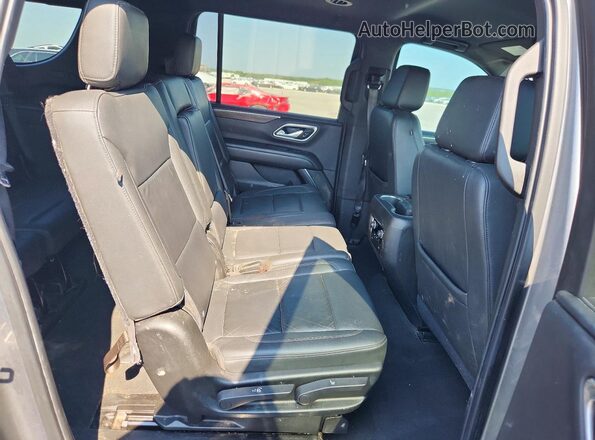 1GNSCCKD3MR263898 2021 CHEVROLET SUBURBAN Gray Widok komory silnika