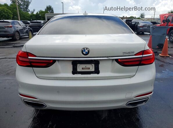 WBA7E2C51GG547862 2016 BMW 7 SERIES White Սալոնի դիմացի տեսք