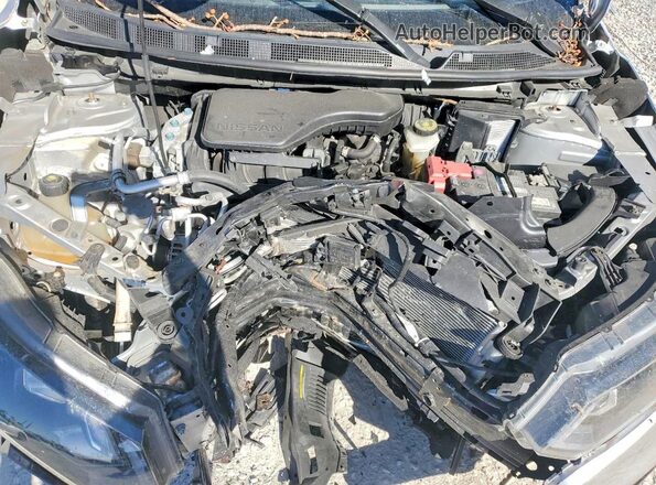 JN1BJ1CV8LW548500 2020 NISSAN ROGUE Silver Շարժիչի բաժամունքի տեսք