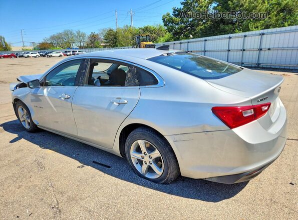 1G1ZC5ST6NF166507 2022 CHEVROLET MALIBU Silver Rear right