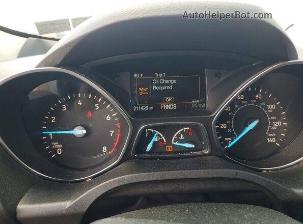1FMCU9GD3JUB34053 2018 FORD ESCAPE Белый Вид задних сидений